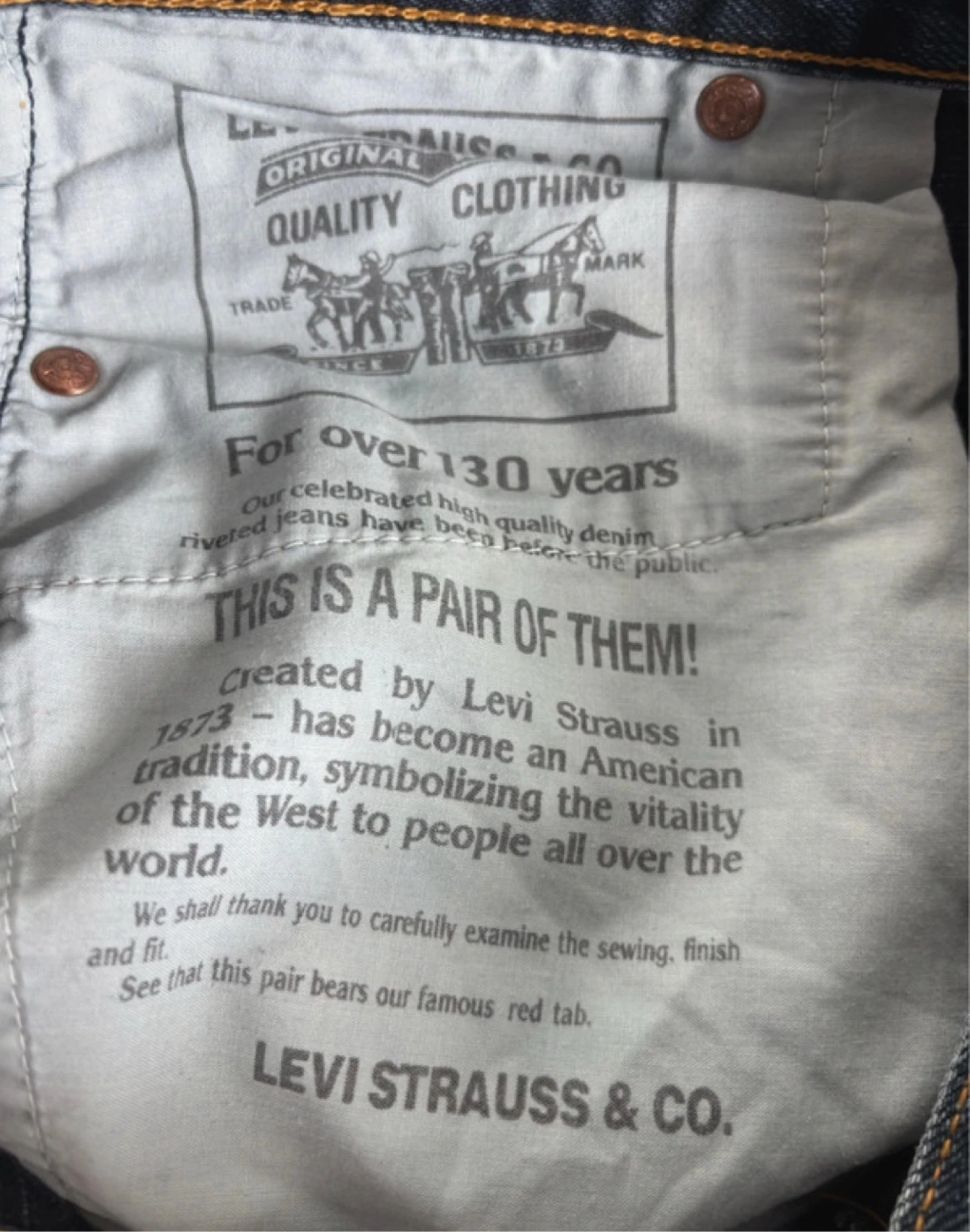 Levi's ribcage jeans – photo 4